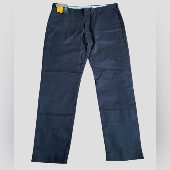 NWT J. Crew Ludlow Slim-fit Suit Pants Men's Size 38x32 3XDRY Dark Navy Chinos - Picture 12 of 16